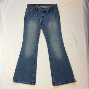 Y2K American Eagle Outfitters Low Rise Flare Jeans, 4